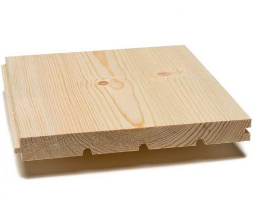 Pine floor  - 30/280 mm, 8 %