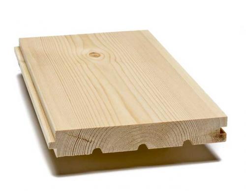 Pine floor  - 30/185 mm, 8 %