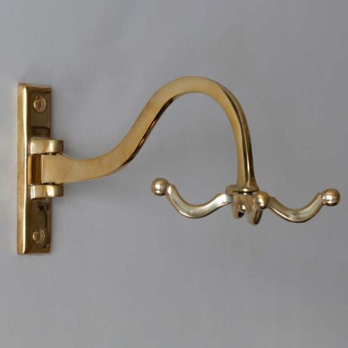 Clothes hook - Students hanger brass