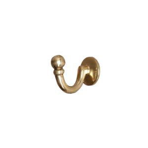 Hook - Single hook brass