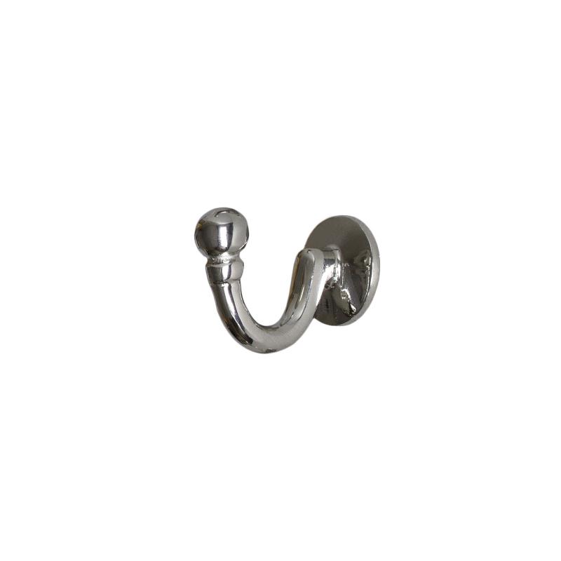 Hook - Single hook nickel