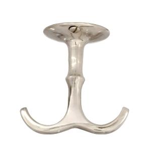 Hat rack hook - Anchor hook nickel