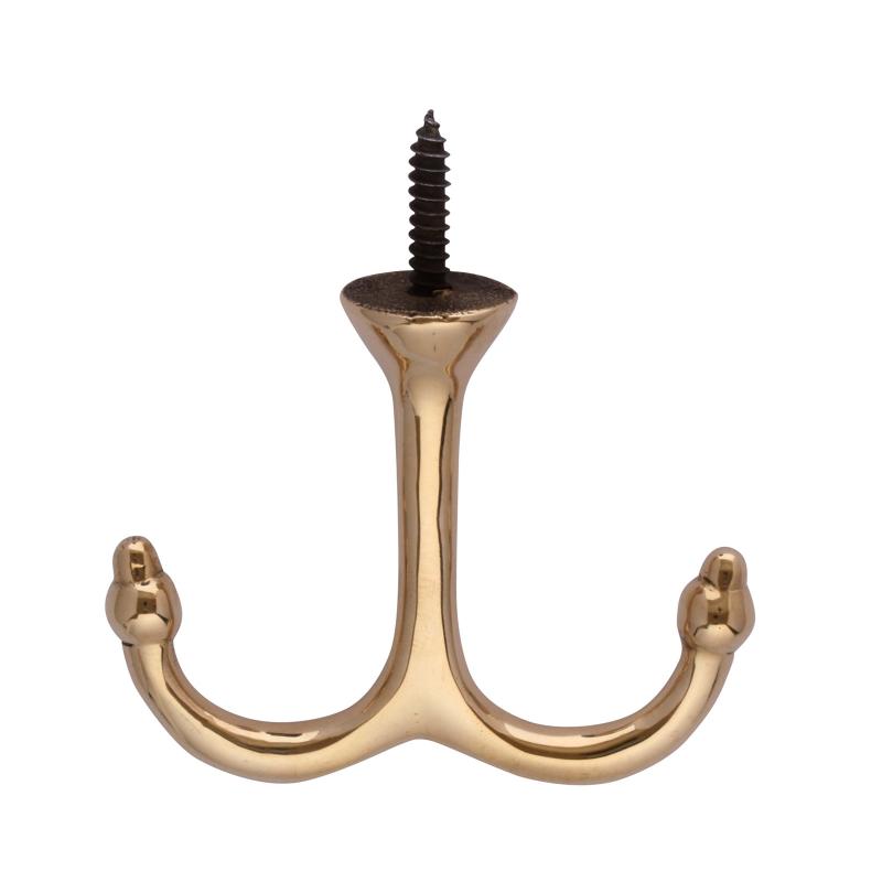 Anchor hook - Jernbolaget 5555 brass