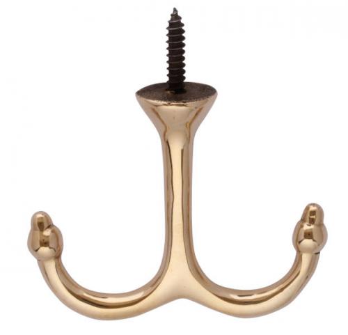 Anchor hook - Jernbolaget 5555 brass - retro - old fashioned