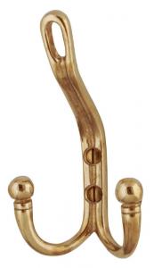 Double brass hook Bårebo - Old style