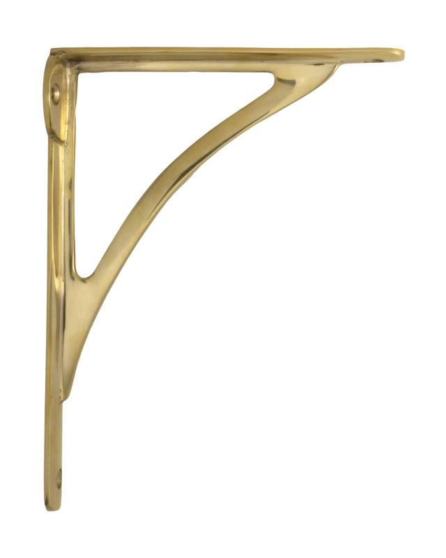 Shelf bracket - Brass, 18 cm (7.09 in.)