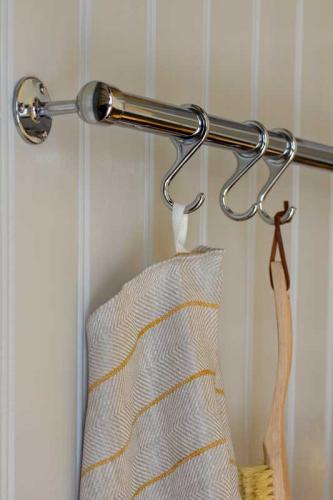Classic chromed tube - 100 cm - Create your own kitchen rail or towel rack