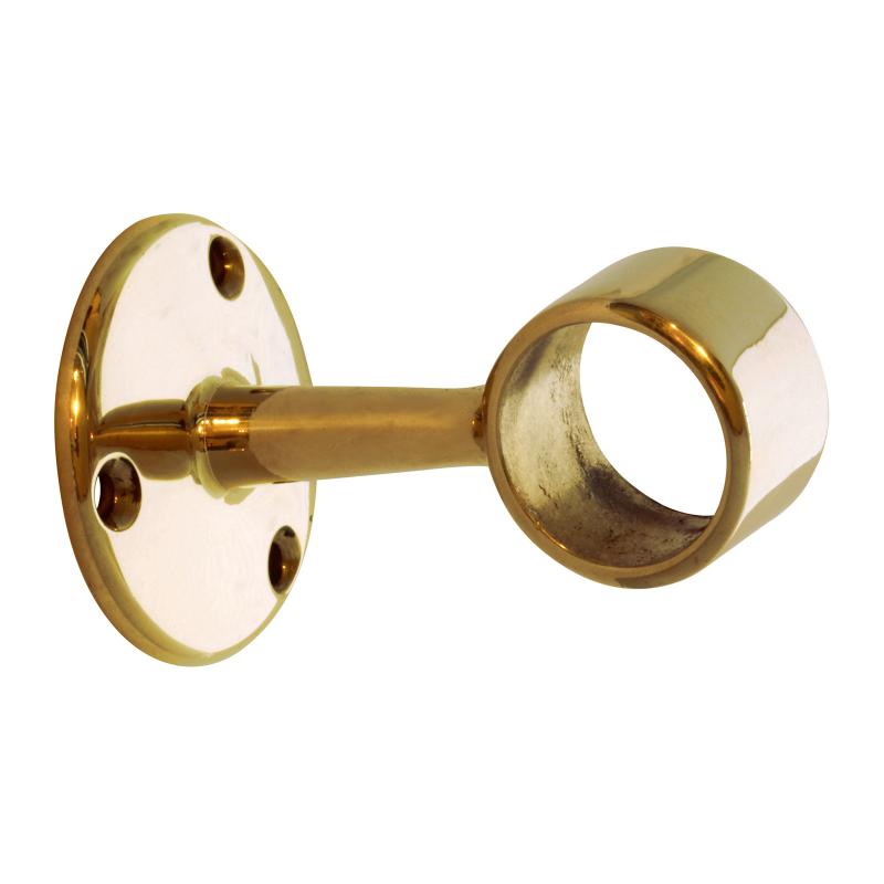 Tube holder brass - 25 mm, connection