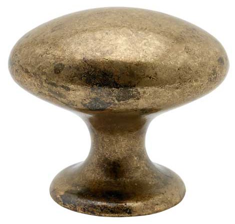 Knopp - Oval antik 40 mm - gammal stil - gammaldags