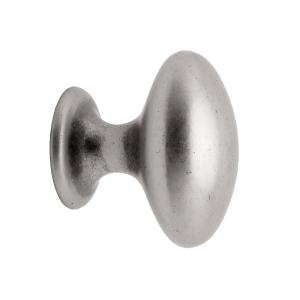 Knob - Oval tin 40 mm