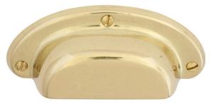 Bowl handle - Untreated brass