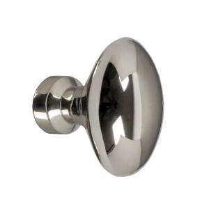 Knopp - Oval nickel 40 mm