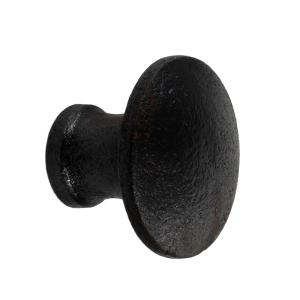 Knob - Round Cast Iron 35 mm