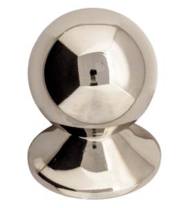 Knob - Round 33 mm nickel