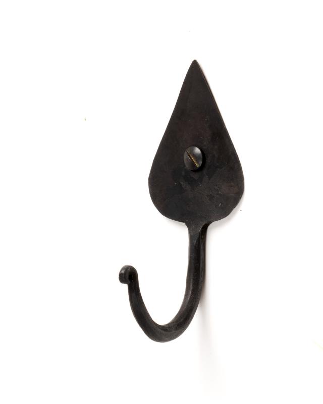 Hand-Forged Hook - Black Iron II