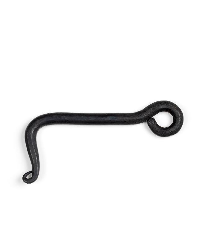 Hand-Forged Latch - Black Iron