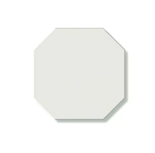 Tile - Octagon 10 x 10 cm (3.93 x 3.93 In.) White - Super White BAS