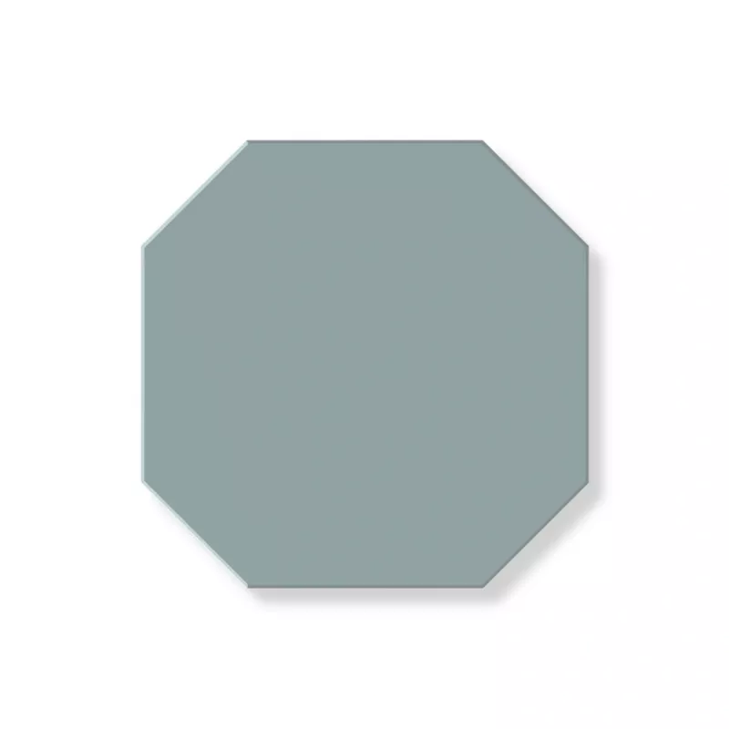 Fliesen - Achtecke 10 × 10 cm Graublau - Pale Blue BEP