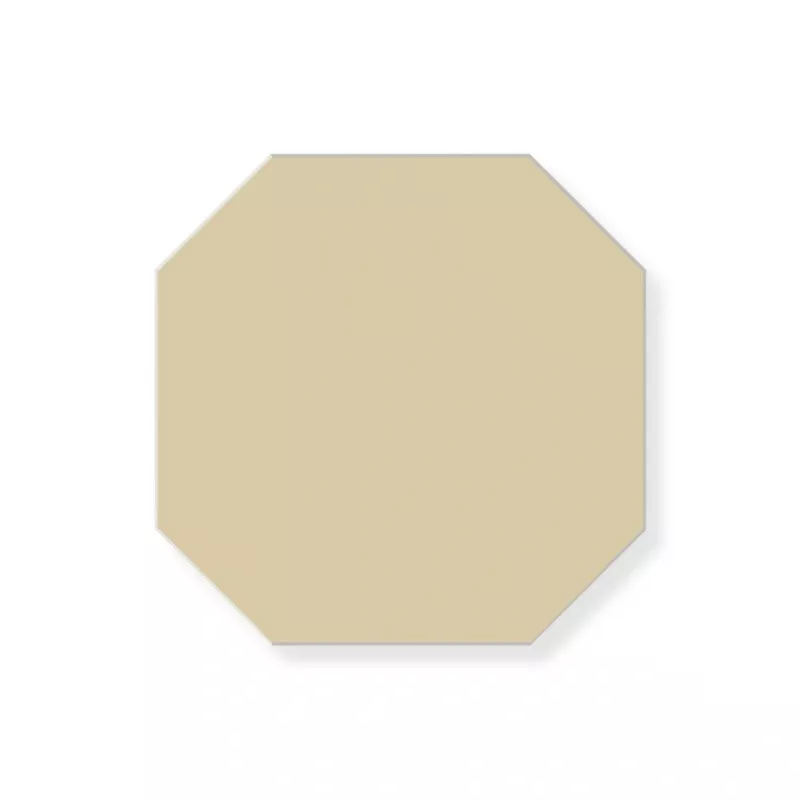 Tile - octagon 10 x 10 cm (3.93 x 3.93 in.) - Ivory IVO