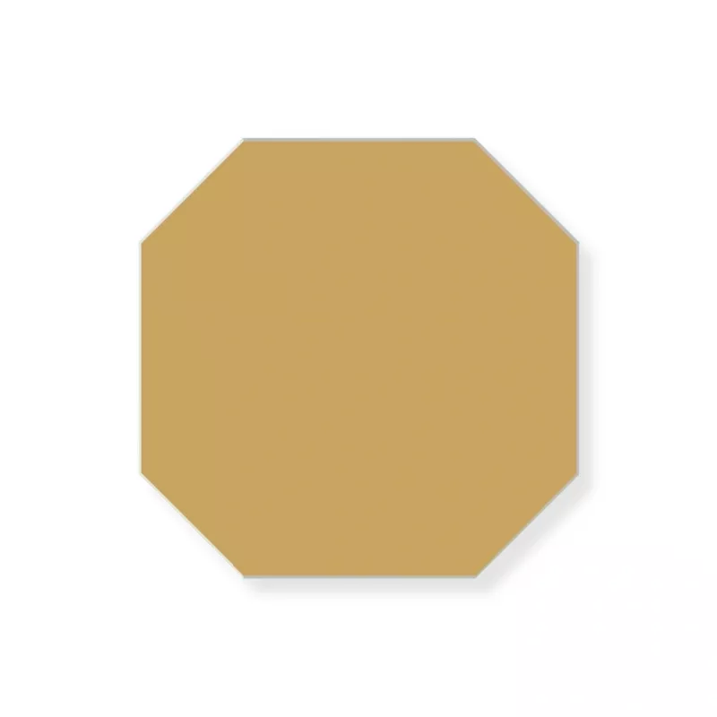Tile - octagon 10 x 10 cm (3.93 x 3.93 in.) - Yellow JAU
