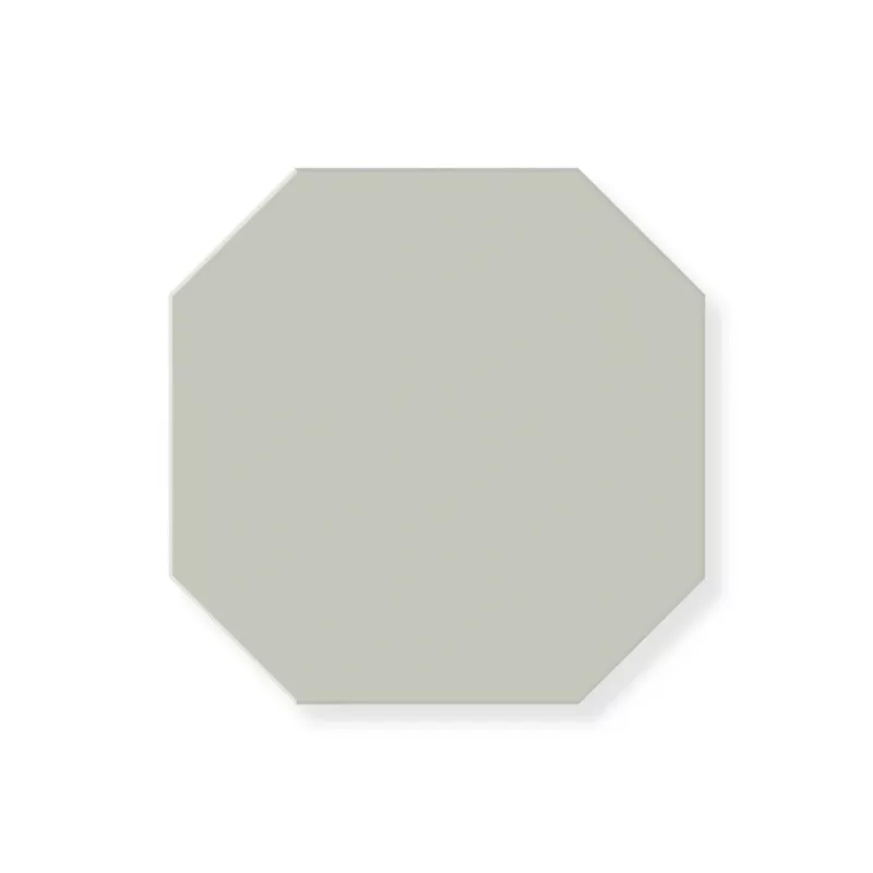 Fliesen - Achtecke 10 × 10 cm Perlgrau - Pearl Grey PER