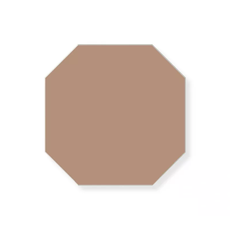 Tile - octagon 10 x 10 cm (3.93 x 3.93 in.) - Old Pink RSV