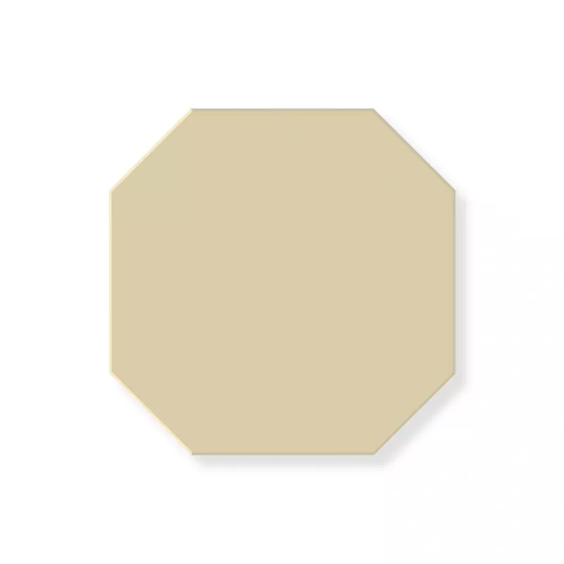 Fliser - Oktagon, 10x10 cm, Vaniljegul, - Vanilla VAN