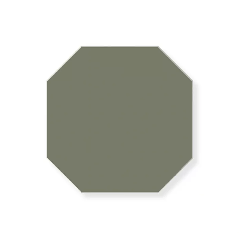 Klinker - Oktagon 10x10 cm Grön - Australian Green - Winckelmans Granitklinker