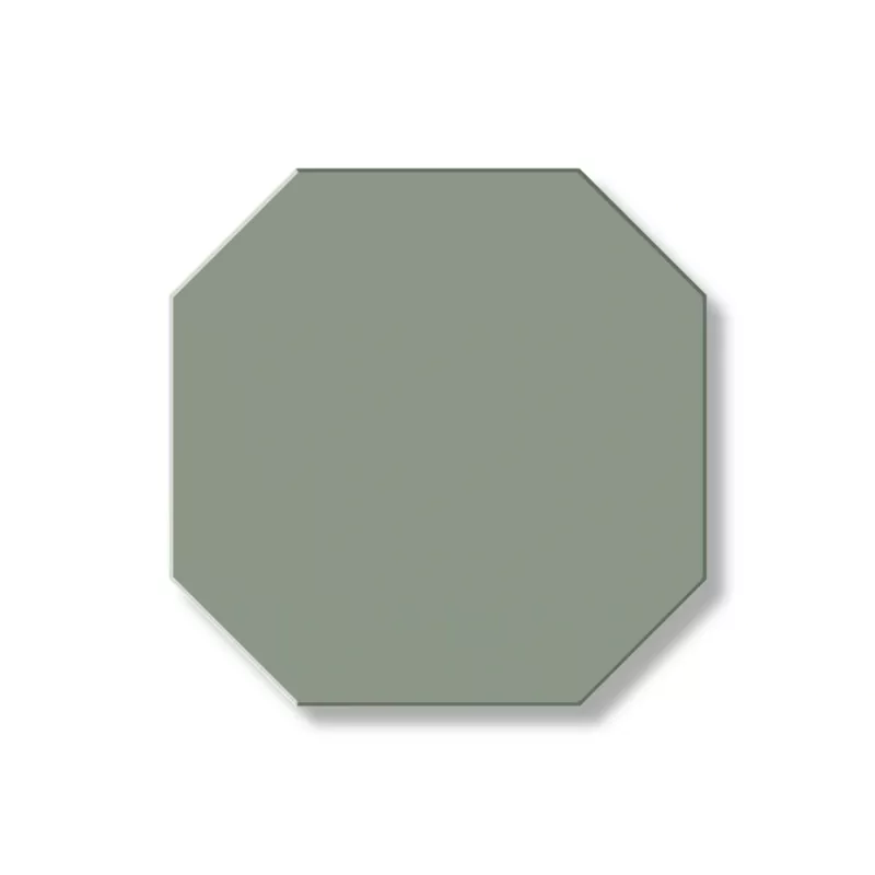 Fliser - Oktagon 10x10 cm Lysegrøn - Pale Green VEP