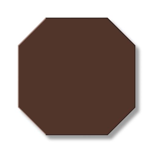 Flise - oktogon 15 x 15 cm Sjokolade - Chocolate CHO