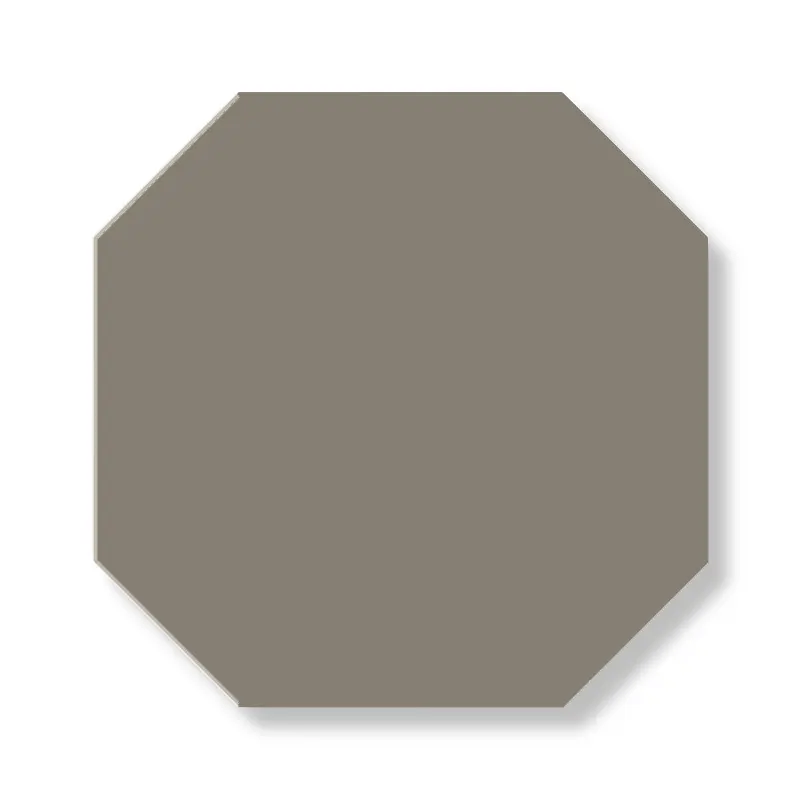 Tile - octagon 15 x 15 cm (5.91 x 5.91 in.)  - Grey GRU
