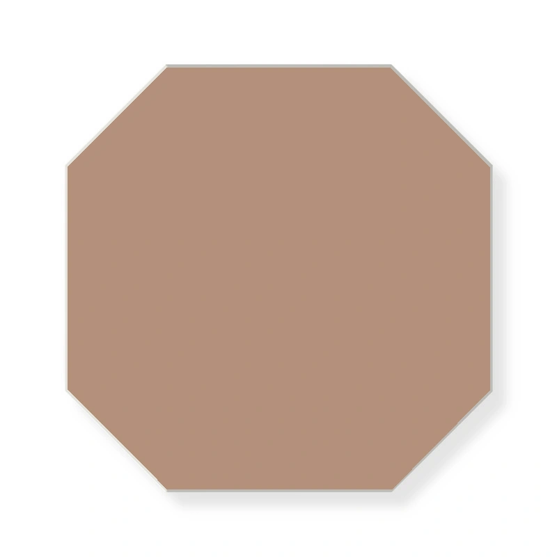 Tile - octagon 15 x 15 cm (5.91 x 5.91 in.) - Old Pink RSV