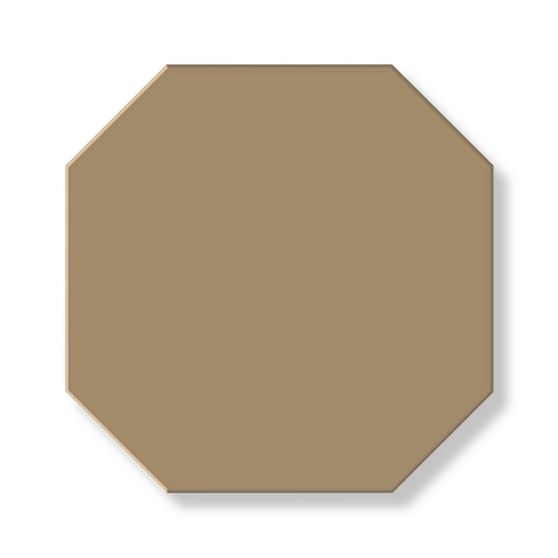 Tile - octagon 15 x 15 cm (5.91 x 5.91 in.) Mole - Taupe TAU