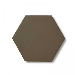 Floor Tiles - Hexagon 10 x 10 cm (3.93 x 3.93 In.) - Charcoal ANT