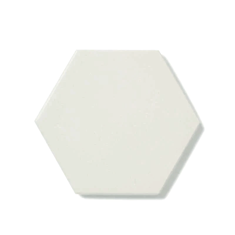 Heksagonklinker – 10 x 10 cm Hvit - Super White BAS