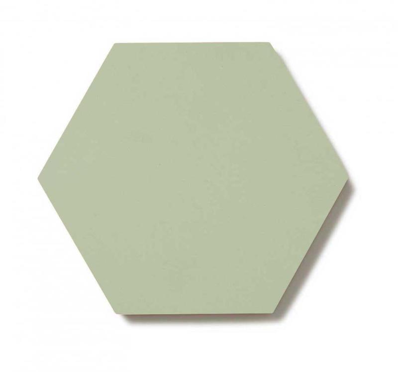 Floor tiles - Hexagon 15 x 15 cm pistachio