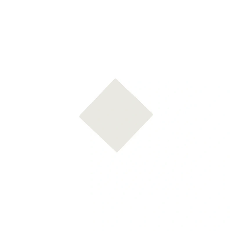 Flise - Firkanter 3,5 x 3,5 cm Hvit - Super White BAS