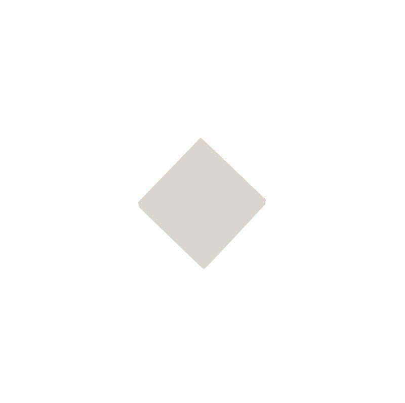 Flise - Firkanter 3,5 x 3,5 cm hvite
