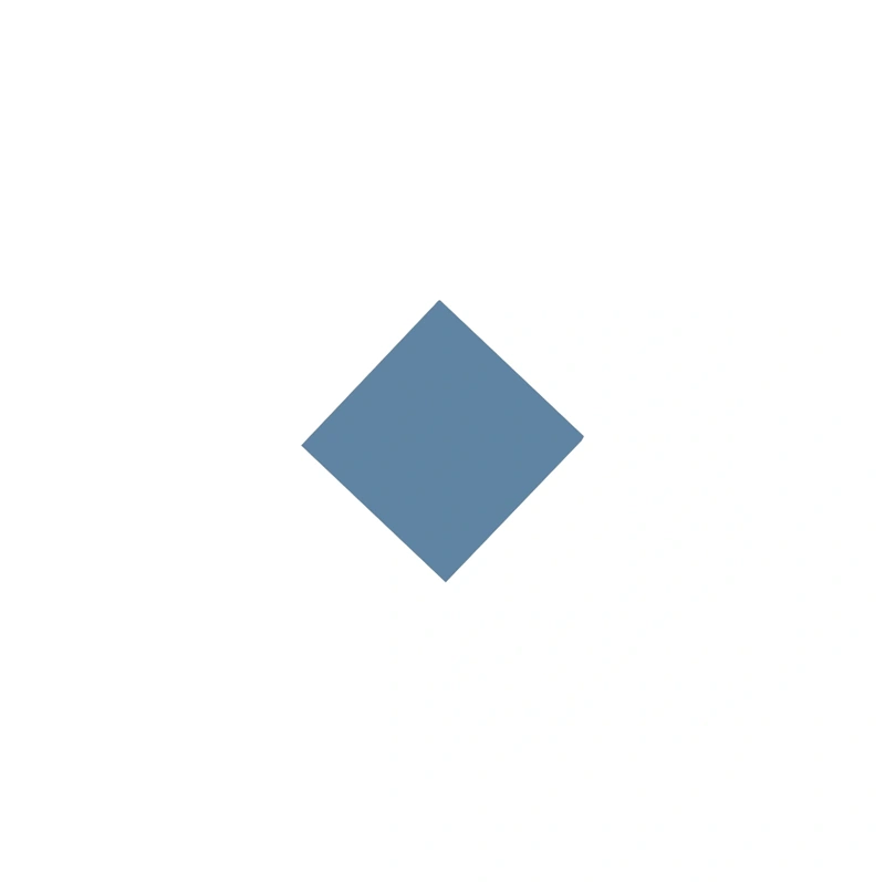 Klinker - Kvadrat 3,5x3,5 cm Mörkblå - Winckelmans Granitklinker