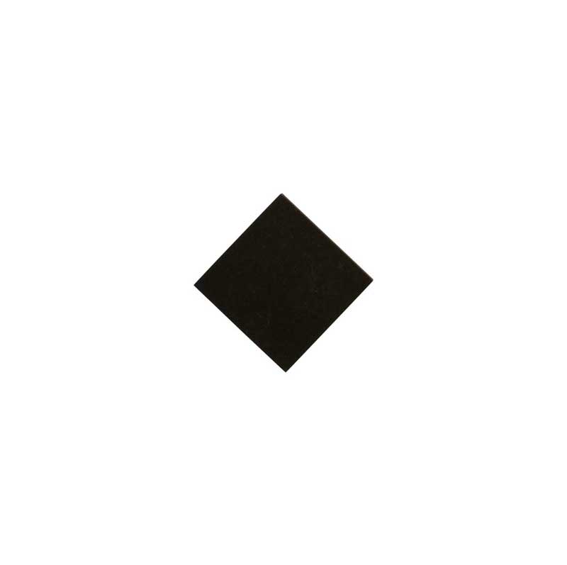 Klinker - Kvadrat 3,5 x 3,5 cm svart dot
