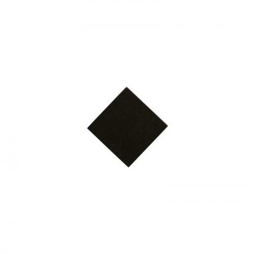 Klinker - Kvadrat 3,5 x 3,5 cm svart dot