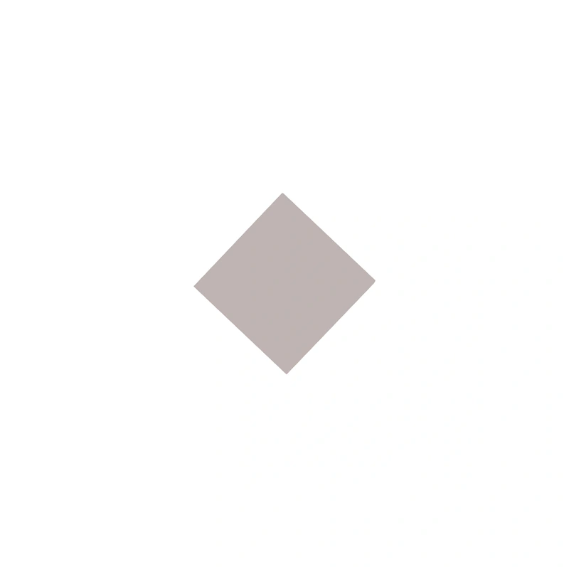 Flise - Kvadrat, 3,5 x 3,5 cm, Lavendel, - Parma PAR