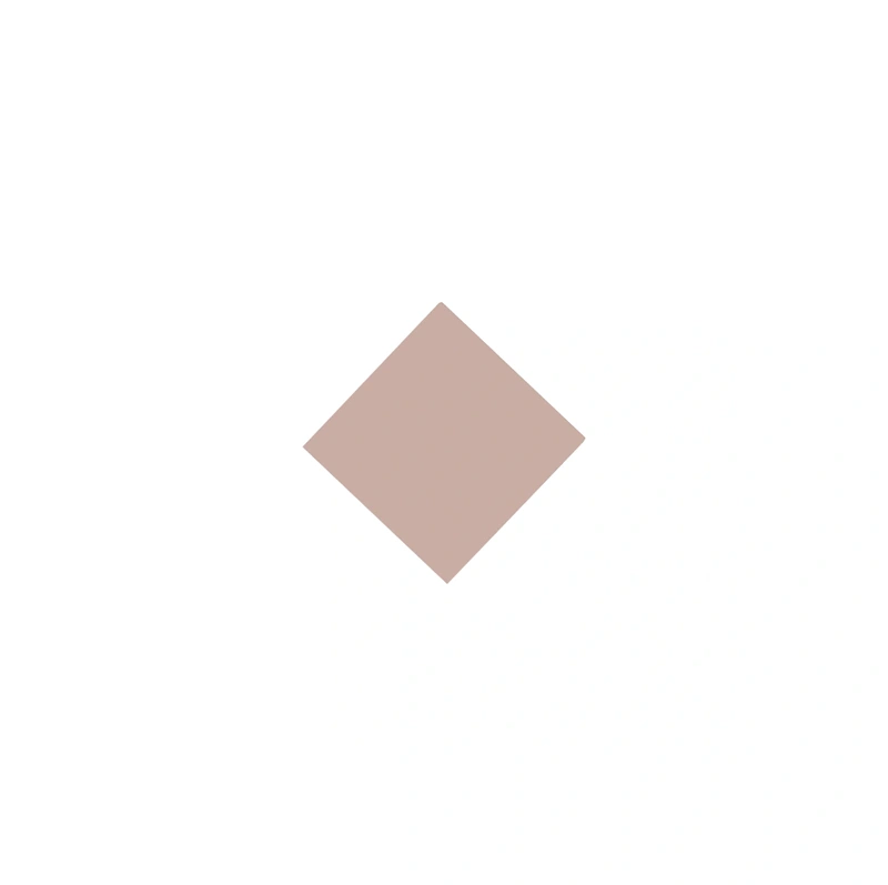Tile - Square 3.5 x 3.5 cm (1.38 x 1.38 in.) - Pink RSU