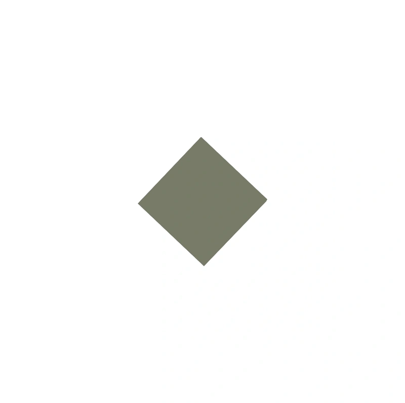 Tile - Square 3.5 x 3.5 cm (1.38 x 1.38 in.) - Australian Green VEA