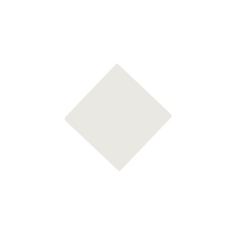 Flise - Kvadrat, 5 x 5 cm, Hvid - Super White BAS