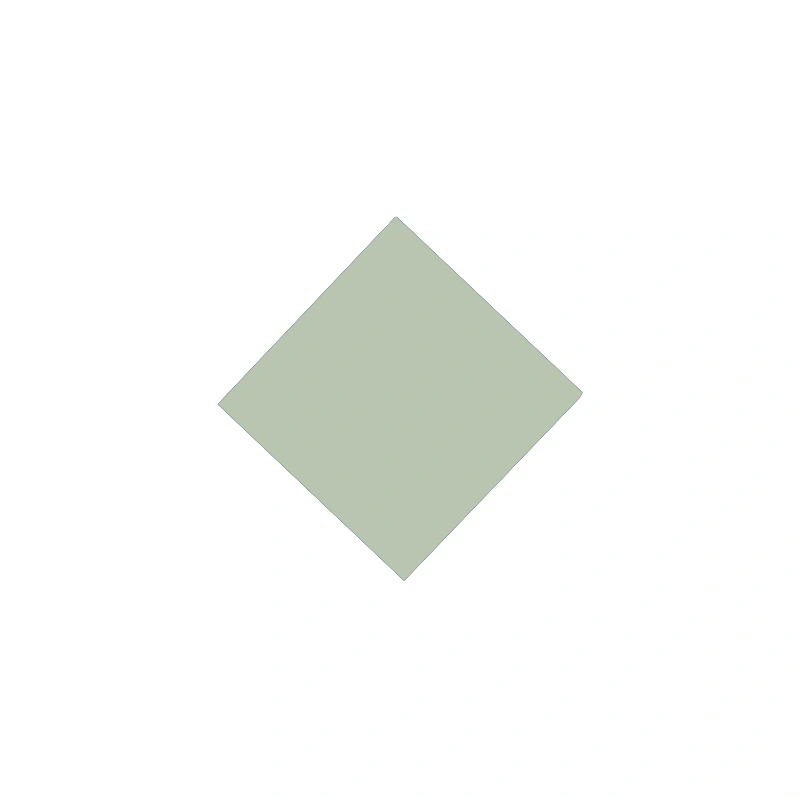 Flise - Kvadrat, 5 x 5 cm, Pistacie Prik - Pistachio PIS