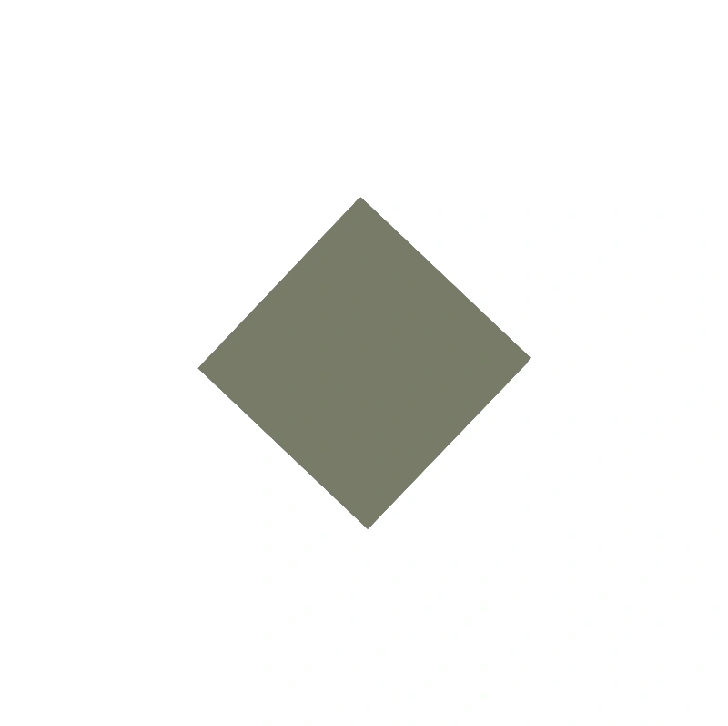Tile - Square 5 x 5 cm (1.97 x 1.97 In.) - Australian Green VEA