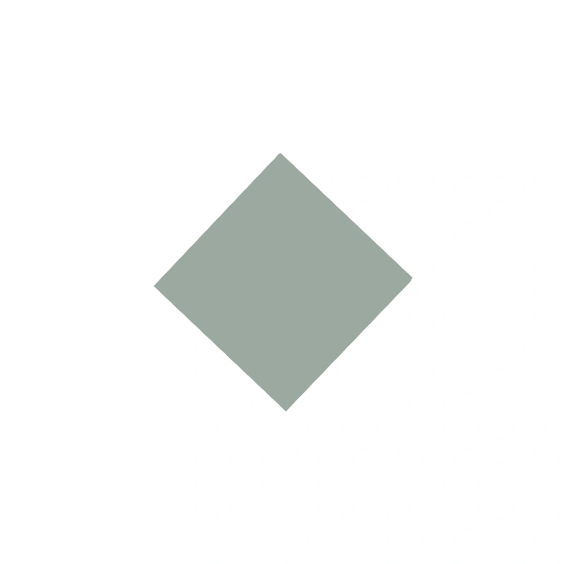 Tile - Square 5 x 5 cm (1.97 x 1.97 In.) - Pale Green VEP