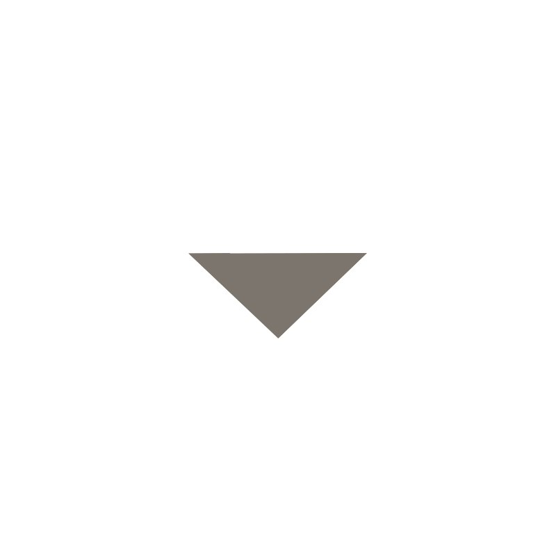 Flise - Triangel, 3,5/3,5/5 cm, Mørkegrå Prik - Charcoal ANT