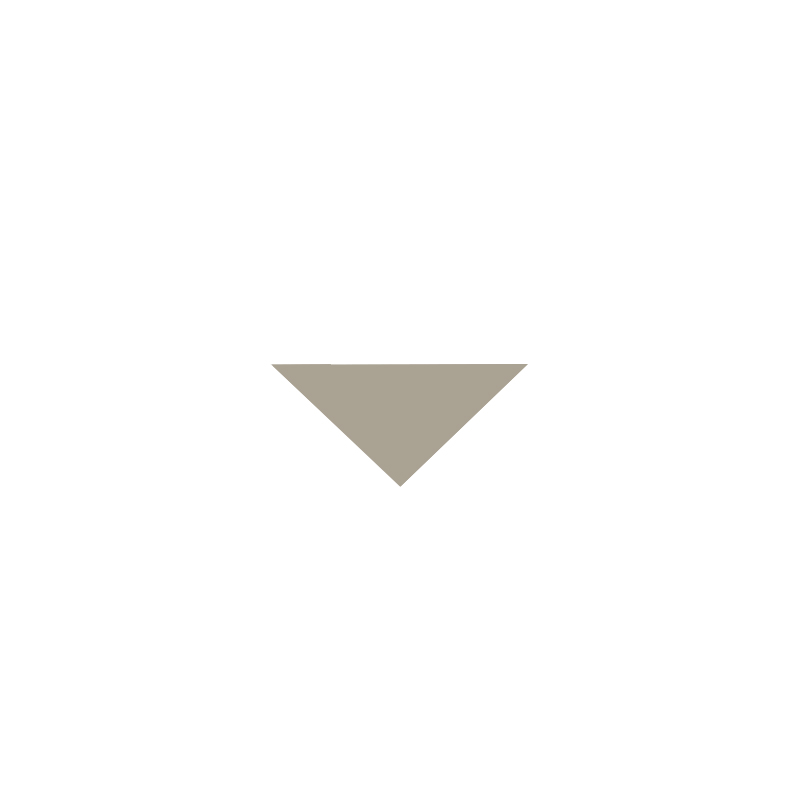 Flise - Victorian triangler 3,5/3,5/5 cm Lyse Grå - Pale Grey GRP